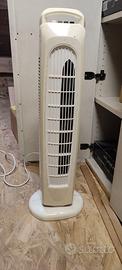Ventilatore a colonna oscillante con timer