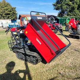 Motocarriola cingolata portata 5 ql rib idraulico