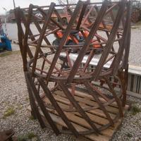 COPPIA DI RUOTE IN FERRO