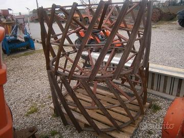 COPPIA DI RUOTE IN FERRO