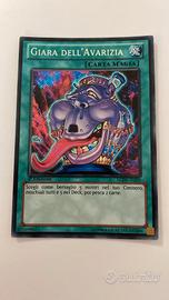 giara dell'avarizia secret Yu-Gi-Oh 