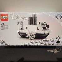 Lego Disney 40659 Mini Steamboat Willie, nuovo