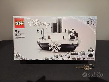Lego Disney 40659 Mini Steamboat Willie, nuovo