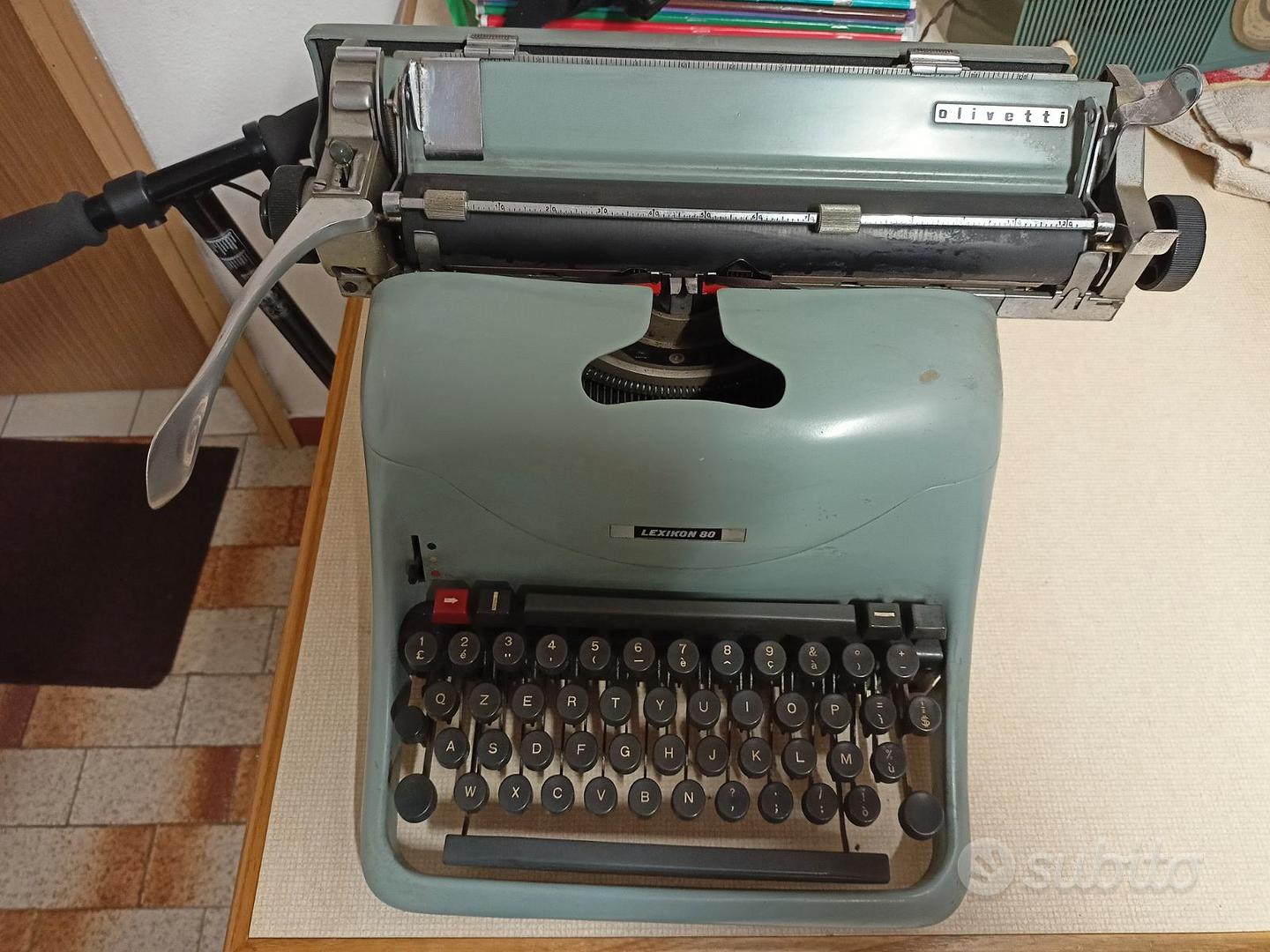 Macchina Da Scrivere Vintage Olivetti Lexikon 90 C