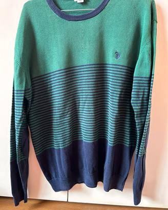 Maglione Polo Assen a righe uomo