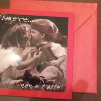 biglietto d'amore con musica jovanotti A TE