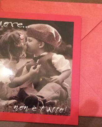 biglietto d'amore con musica jovanotti A TE
