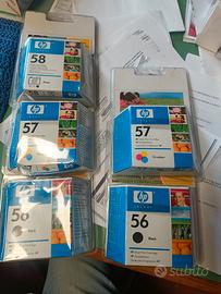 cartucce HP 56 57 e 58