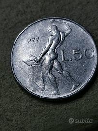 50 lire con errore di stampa