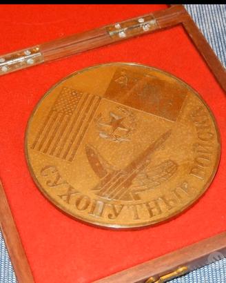Rare Soviet table medallion CCCP URSS Memorabilia
