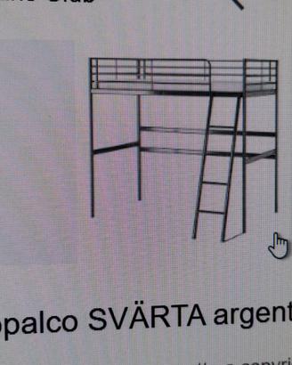 LETTO a soppalco tromso ikea