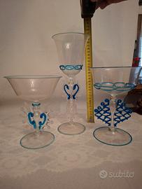 COPPE IN VETRO SOFFIATO