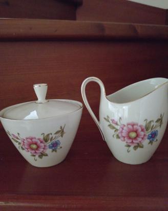 set zuccheriera e Lattiera Isolde Seltmann Weiden 