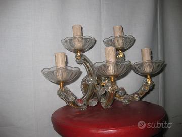 Due appliques gemelle vintage