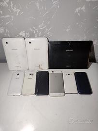 Lotto Smartphone e Tablet per ricambi