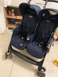 Passeggino gemellare leggero peg perego