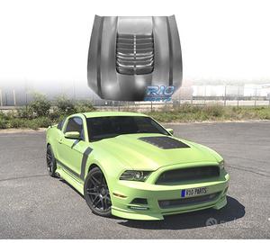 COFANO FORD MUSTANG 10-14 LOOK GT500 IN ALLUMINIO