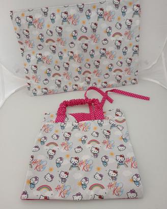grembiulino da cucina bambina handmade 