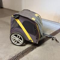 Trasportino cane da bici
