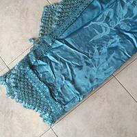 Copriletto matrimoniale Argotex  azzurro elegante