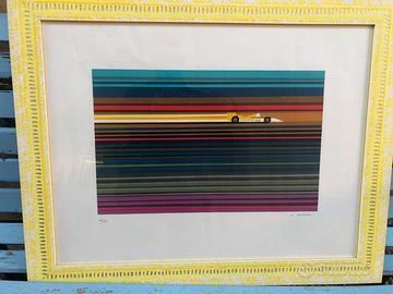 Incisione anni 80 Francese