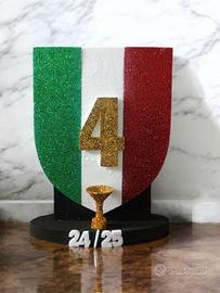 4 scudetto napoli da appoggio 