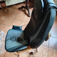 Massaggiatore per schiena + scalda piedi elettrico