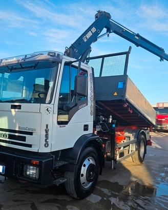 IVECO EUROCARGO 150E18 GRU E RIBALTABILE-2000