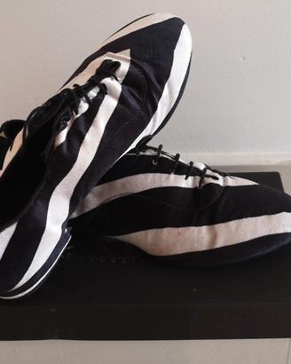 Scarpe da ballo numero 41,5 zebrate dance natural