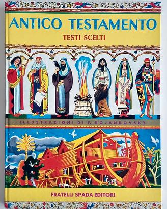 Antico Testamento libro illustrato vintage 1987