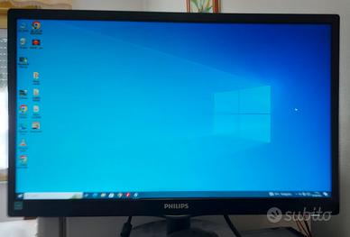 Monitor 22 pollici full-hd antiriflesso Philips.
