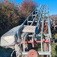 Elevatore a nastro trasportatore agricolo