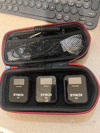 SYNCO 2 microfoni wireless (g2 a2)