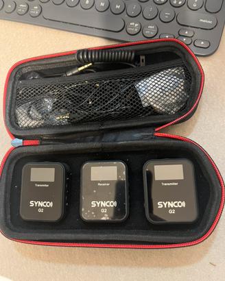 SYNCO 2 microfoni wireless (g2 a2)