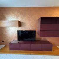 Mobile soggiorno DESIGN  Olivieri modello "Cube"