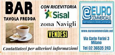 525/14 Piccolo BAR T. FREDDA con Ricevitoria sisal