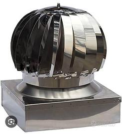 camino girevole per tetto INOX 