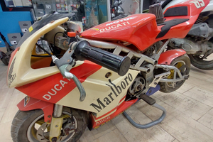 Mini moto Ducati 80cc raffreddata a liquido
