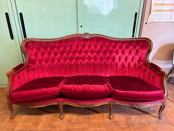 Divano Liberty Luigi XVI