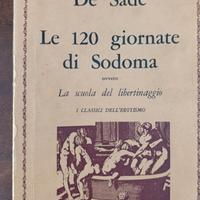 Libro de Sade Le 120 giornate di Sodomo