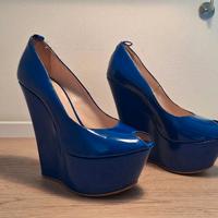 SCARPE BLU
