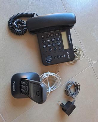 Telefono fisso + cordless Panasonic