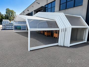 COPERTURA TELESCOPICA PISCINA IN ALLUMINIO