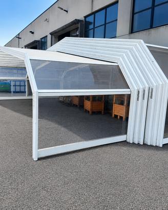 COPERTURA TELESCOPICA PISCINA IN ALLUMINIO