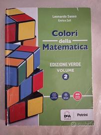 Libro "colori della matematica 2"