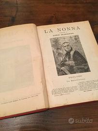 Libro del 1884 La Nonna Richeburg Originale