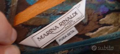 vestito  da donna Marina Rinaldi  in seta 