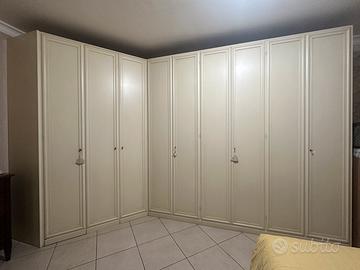 Cabina armadio angolare + armadio 6 ante