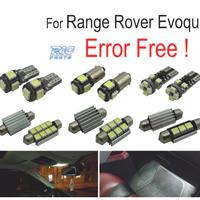 KIT 10 LAMPADE LED INTERNE PER LAND ROVER EVOQUE 1