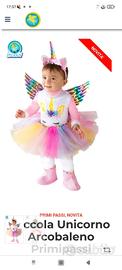 Vestito di carnevale hot sale unicorno bambina